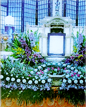 葬儀プラン祭壇